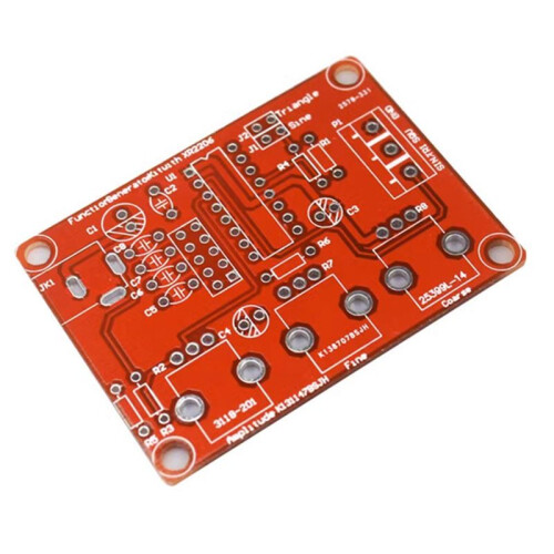 XR2206 High Precision Signal Generator DIY Kit Sine Triangle Square Waves 1Hz 1MHz Frequency Range Adjustable Frequency 2