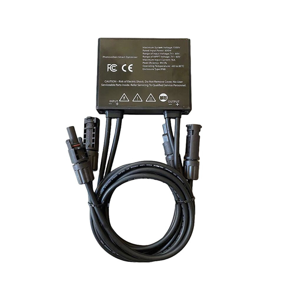 600W Mppt Power Optimizer Solar Pv Optimization Efficiency Boosting Module To Solve The Power Drop Caused By Occlusion Black 4712807550621