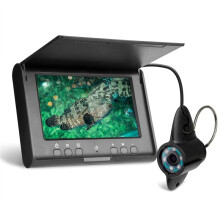 4.3 Inch 15M Cable Portable Underwater Fish Finder 6 LEDs Fishing Camera Fixed  Rod 720P Monitor IP68 for Fishing