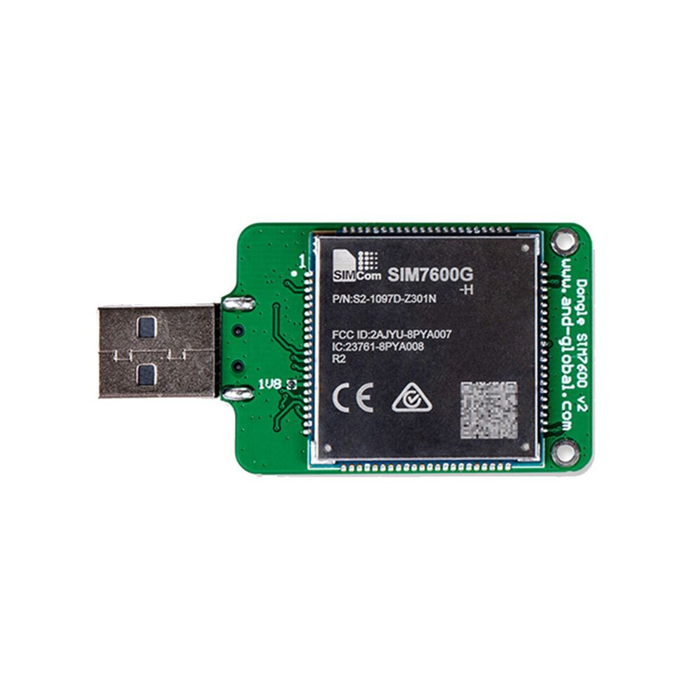 Simcom Sim7600g H Usb Dongle Hspa+ Gsm Gprs Umts Lte 4G Cat4 Module For Sim7600 Sim7500 Sim7600x-H Series 4711095912425