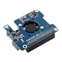Voor Raspberry Pi 5 PoE HAT Power over Ethernet 802.3af-Module voor Pi5