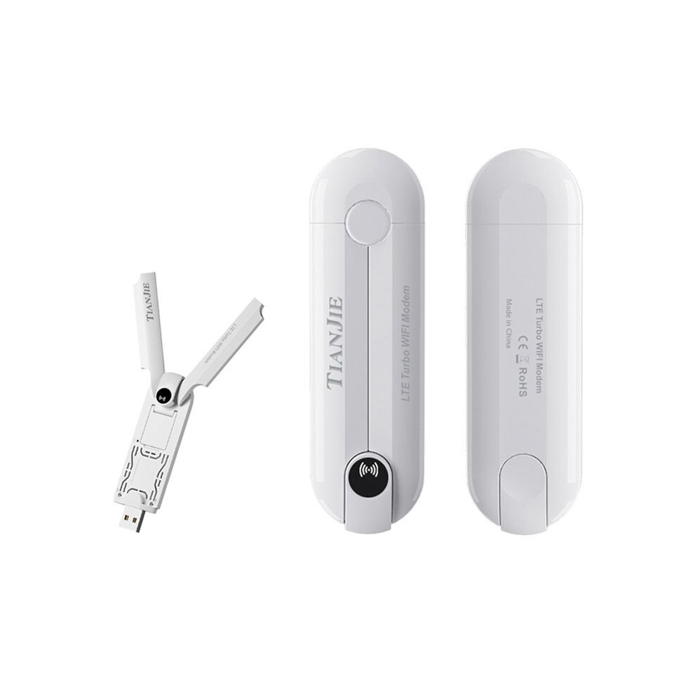 4G Usb Modem Wifi Router Dual Antenna Router With Sim Card Slot,150Mbps High-Speed Internet Wifi Dongle Asia Version 6033286097321