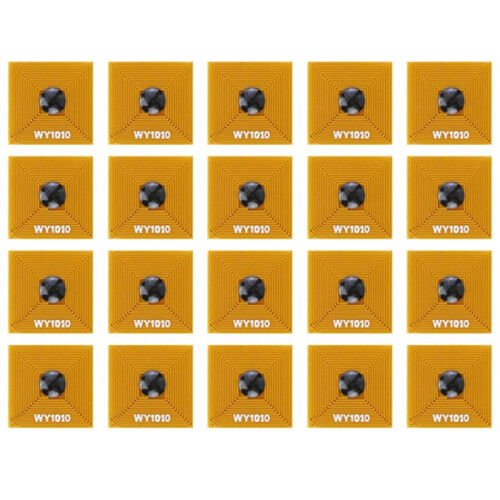 20pcs RFID NFC Tags, 13.56MHz ISO14443A Flexible Electronic Labels for Secure Transactions and Identification