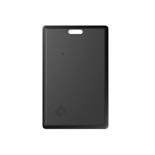 Wallet Tracker Card - Ultra-Thin  Locator for  Works with Find My App Black