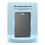 Wallet Tracker Card - Ultra-Thin  Locator for  Works with Find My App Black 9