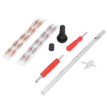 54Pcs Tire Valve Stem Installer Kit with Non-Slip Handle Steel