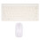 Elegant Wireless Keyboard and Mouse Combo, Retro Design Meets Modern Functionality, Sensitive Response With Exquisite Craft Round Key Hats, For Your 3