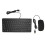 Efficient Keyboard Mouse Set, Wireless Keyboard and Mouse with Responsive Keys for Seamless Typing and Precision Clicking, Ergonomic Design for 1