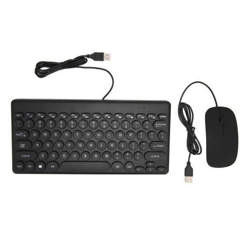 Efficient Keyboard Mouse Set, Wireless Keyboard and Mouse with Responsive Keys for Seamless Typing and Precision Clicking, Ergonomic Design for