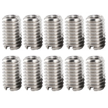 Inserto reparador de roscas para sistemas automotivos, redutor de rosca de parafuso M4x0,7 para M6x1,0, insertos de aço inoxidável, bucha