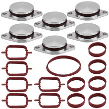 Swirl Flaps Replacement for BMW Engines, Manifold Gaskets Kit with Sealing Components, Ensures Flexible and Easy to Use Installation, Durable To Use