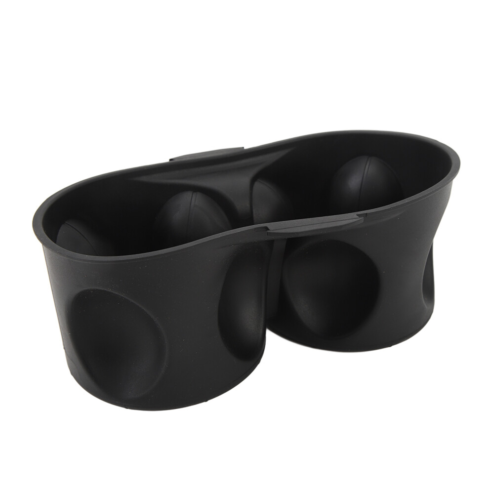 Cup Holder Liner For Vehicle Console, Cup Holder Liner Compatible With Chrysler Town & Country, Durable Material Uv Resistant Design, Dual Cup Holder 9358999761602