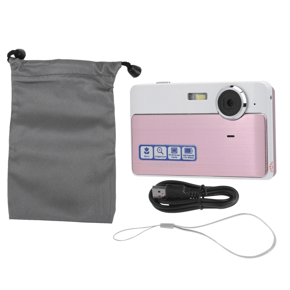 Beginner Friendly Digital Camera, 16X Digital Zoom Auto Focus, Outstanding Video Recording 1080P Hd Vlogging Camera, High Definition Photography 40Mp 9433291200315