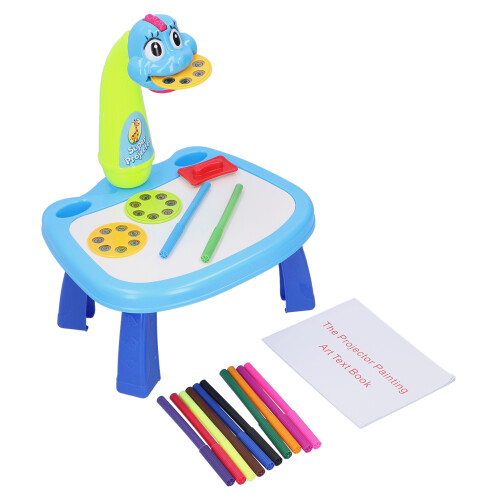 Παιχνίδι προβολέα Trace And Draw, μηχανή ζωγραφικής προβολής εκμάθησης με φως LED και 1