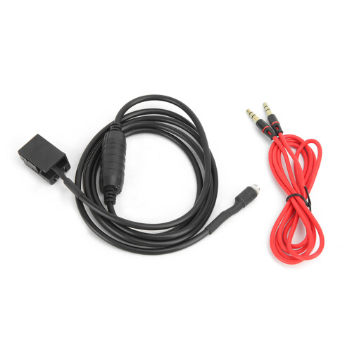 AUX Input Adapter Cable for Car Audio System, High Sensitivity Audio Cable 3.5mm Jack Compatible with Z4 E85 X3 E83 X5 E53 E39 E60 E61 E63 E64, 1