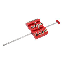 Gabarit de perçage pour travaux du bois multi-angles, alliage d'aluminium, 30/45/90
