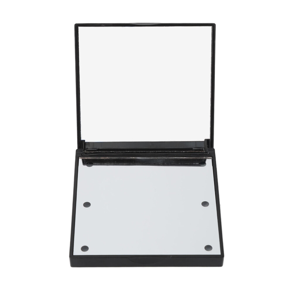 Portable Mini Mirror Travel Makeup Mirror With Adjustable Magnification And Bright Led Lighting Foldable Compact Vanity Mirror For Purse On The Go