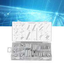Frühjahrsverlängerungs- und Kompressionssatz, 200 Stück, für Wartung, Heimwerker-Toolbox