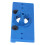 Blue ABS Hinge Hole Saw Jig for Bench Drill, 35mm Diameter 15