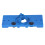 Blue ABS Hinge Hole Saw Jig for Bench Drill, 35mm Diameter 12