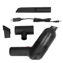 Mini Rechargeable Portable Vacuum Cleaner With Long Using Time, Quiet Electric Air Duster Featuring One Handed Operation And Fashion Design For Desk