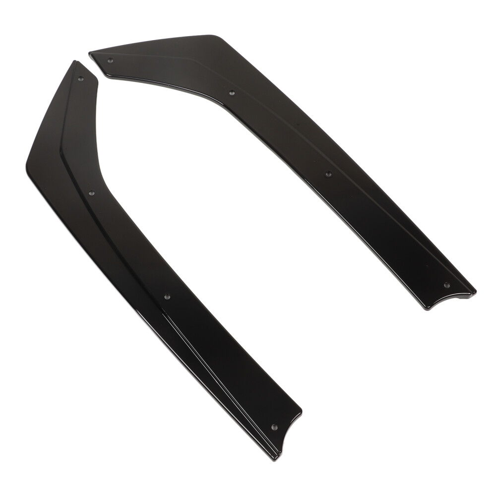 Gloss Rear Bumper Side Splitters For 3 Series G20 G21 M Sport 2019Â2022 Black 4971372641435