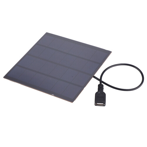 Solar Charger Solution, Portable Monocrystalline Silicon Mini Solar Panel With High Efficiency Output For Outdoor Activities 2