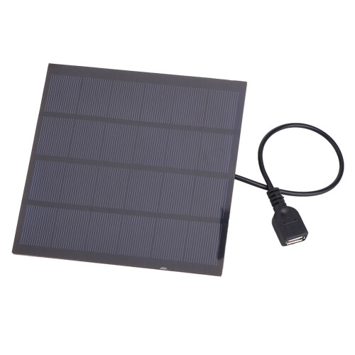 Solar Charger Solution, Portable Monocrystalline Silicon Mini Solar Panel With High Efficiency Output For Outdoor Activities 1