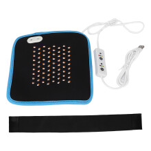 Infrared Red Light Therapy Belt for Muscle Pain Relief, Red Light Therapy with Heating Function and Cordless Massage Belt, Battery Powered Pain