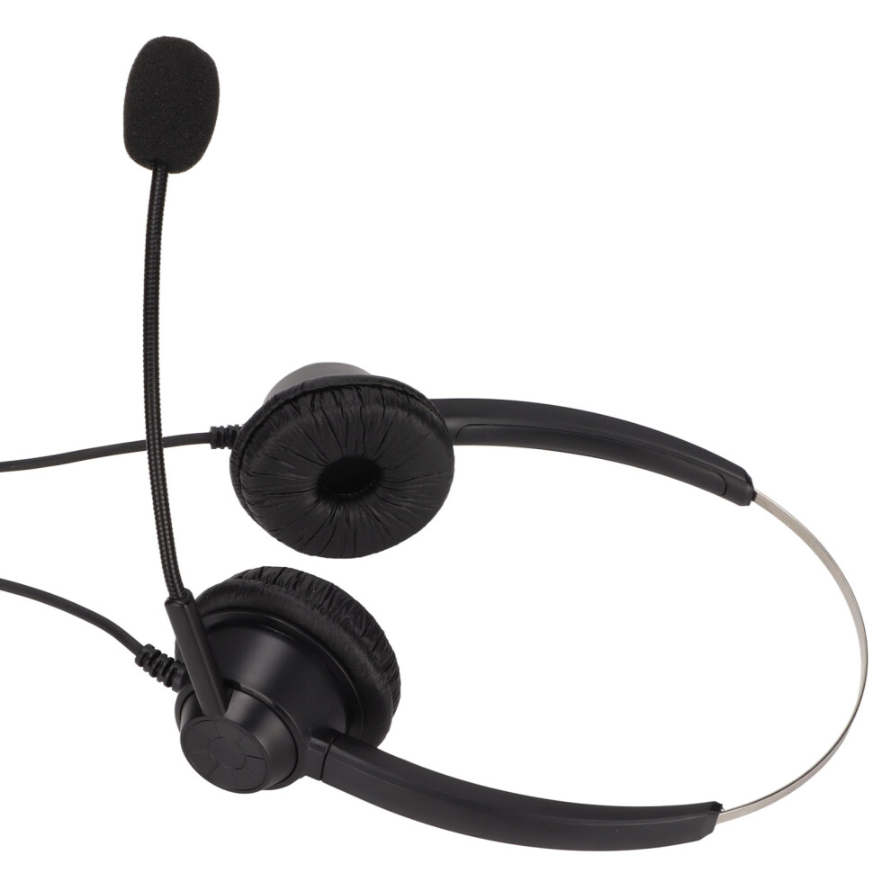 Binaural Phone Headset Rj9 With Adjustable Speaker & Microphone Mute H360drj9mv 9381376169685