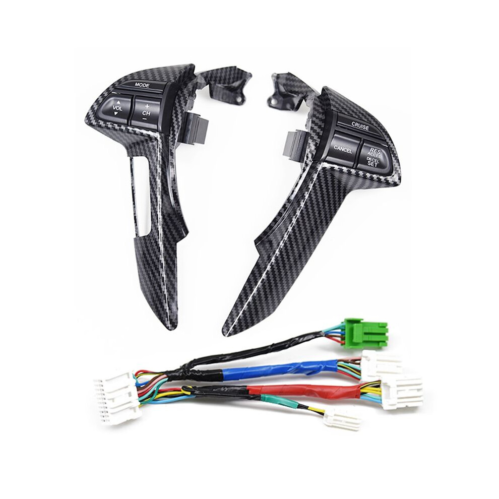 Car Steering Wheel Cruise Control Multifunction Volume Adjustment Button For Accord 2008-2012 ,With Holes 6032704356415
