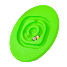 Planche d'équilibre pour enfants en plastique, jeu sensoriel d'équilibre vert, 1050g
