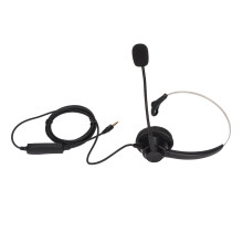 Comfortable Crystal Clear Chats Headset, Ultra Durable Noise Cancelling Mic for Business & Home Office (Adjustable Headband & Soft Ear Cushions