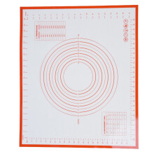 Silicone-Gebäckmatte zum Backen, 50x60cm, Rot