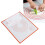 Silicone-Gebäckmatte zum Backen, 50x60cm, Rot 15