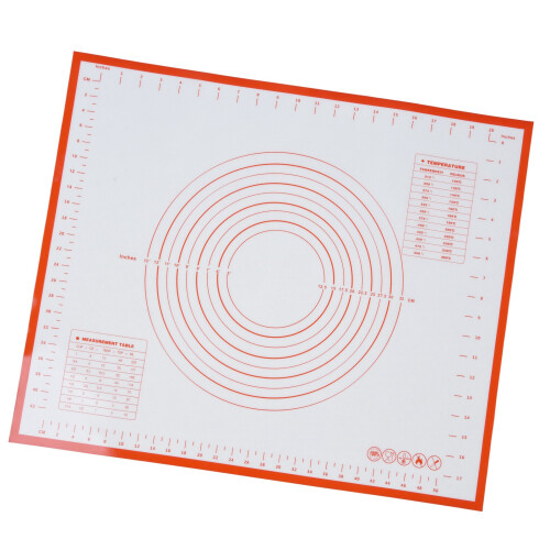 Silicone-Gebäckmatte zum Backen, 50x60cm, Rot 2