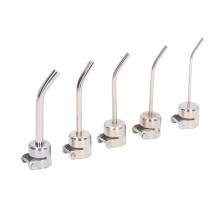Set di 5 punte di ugelli in alluminio curvato per pistola termica stazione di saldatura 850