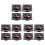 12PCS Speaker Box Terminal Cup, Spring Square Subwoofer Box Terminal Binding Post Connector for DIY Home Car Speaker 1