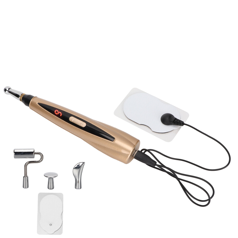 Electronic Acupuncture Massage Pen 9 Gears, 180mAh Lithium Battery