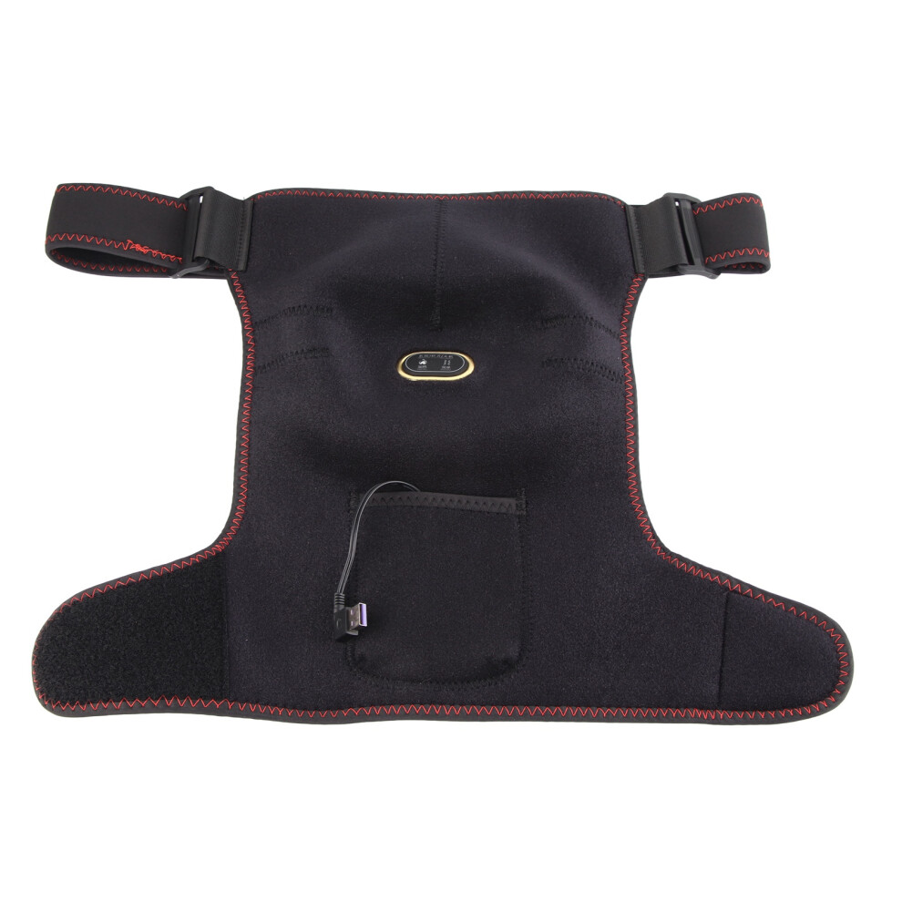 Heating Shoulder Wrap Brace with 3 Gears, Adjustable Pain Relief