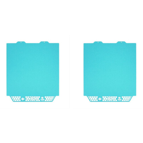 2X BIQU Panda Build Plate CryoGrip Pro Glacier Fine Textures Spring Steel Double Sided Textured for  A1