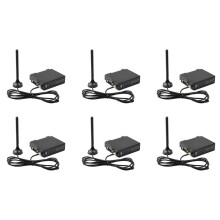 6X Waveshare SX1262-LoRa-DTU- 850-930MHz Geleiderail LoRa Datatransmissie Terminal DTU RS232/RS485/RS422 Naar LoRa voor Sub GHz