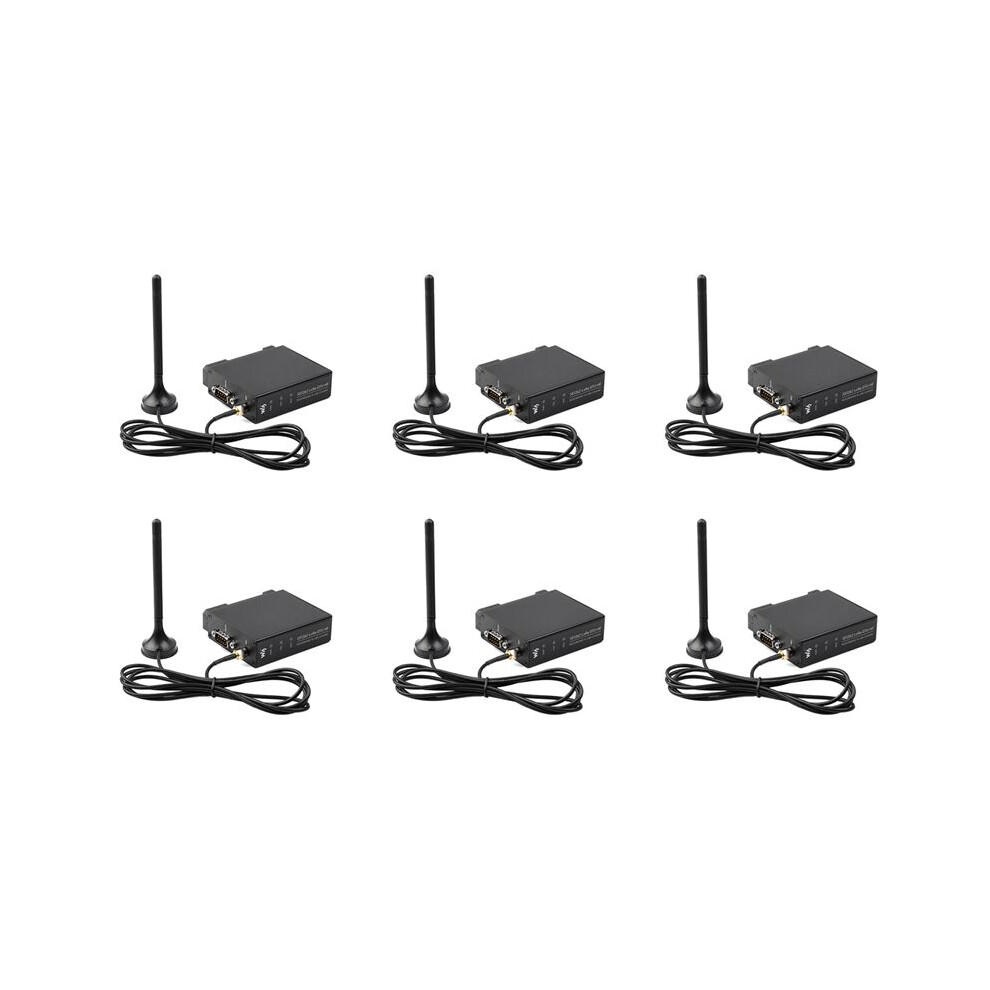 6X Waveshare Sx1262-Lora-Dtu- 850-930Mhz Guide Rail Lora Data Transmission Terminal Dtu Rs232/Rs485/Rs422 To Lora 4713617403800