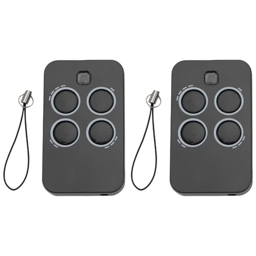 Porte de Porte/Télécommande de Garage 433 MHz Contrôle de Portail Code Roulant Télécommande Ouvre-Garage 2