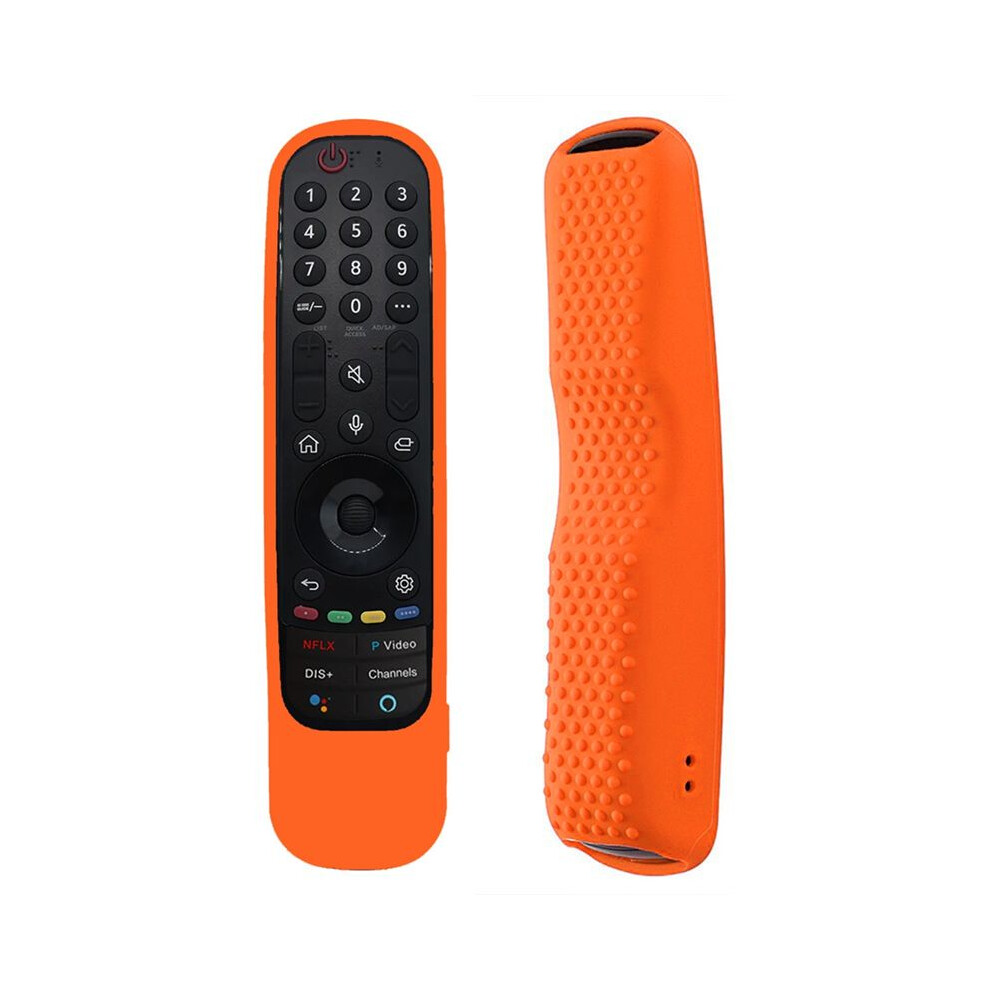 Silicone Remote Cover For Tv An-Mr21 Mr22 Anti-Shock Illuminated Case, Orange 4713062602841