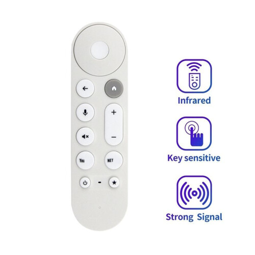 GY3LE Replace Voice Remote Control for  Chromecast 4K Snow Streaming Media Player Remote Control 2