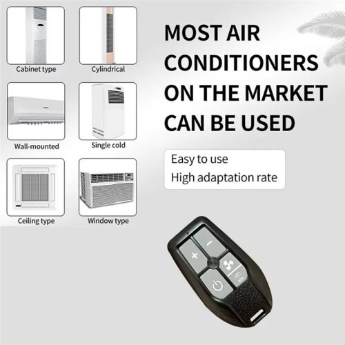 10pcs Universal A/C Remote Control X900 Compatible with All Major Air Conditioner Brands Multi-Model Support Easy Setup 2