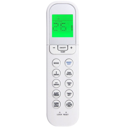 Replace RG36A11/BGEF A/C Remote Control for Midea RG36A11/BGEF Air Conditioner Remote Control