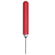 Portable Red Air Pump Wine Opener, 20.3cm Stainless Steel Cork Remover