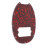 4 String Bass Guard Plate Plastic Scratch Pickguard for MM2, Red 4